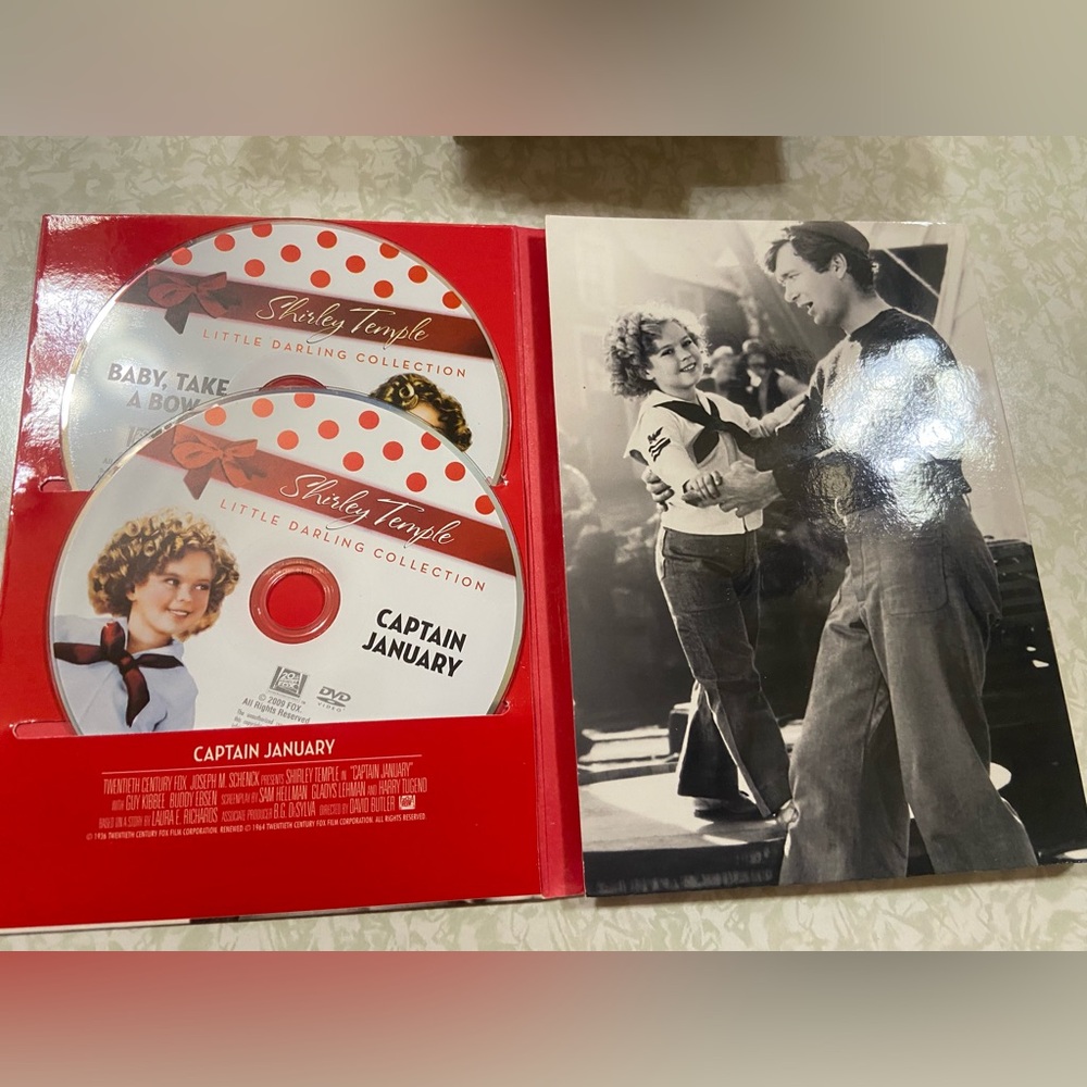 Shirley Temple 3 Volume DVD Set #8570 - Picture 4 of 16